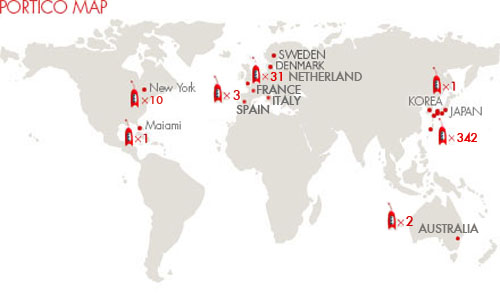 PORTICO MAP